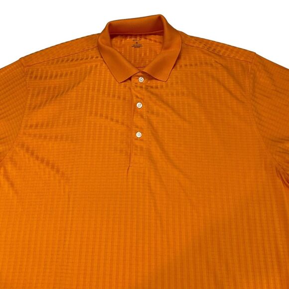 Jack Nicklaus Polo Shirt Mens Size XL Yellow Plaid Golf Performance Short Sleeve - Picture 10 of 13